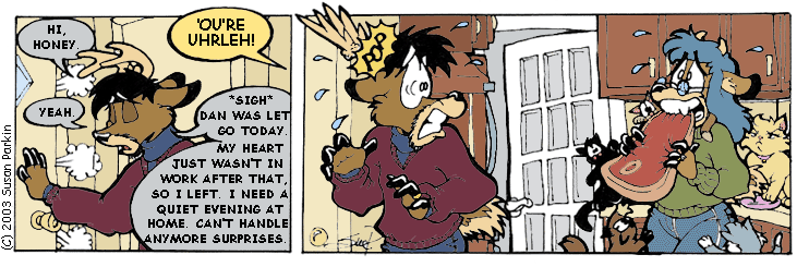 Strip for 2003-02-28 - ** The beef hits the fan! **