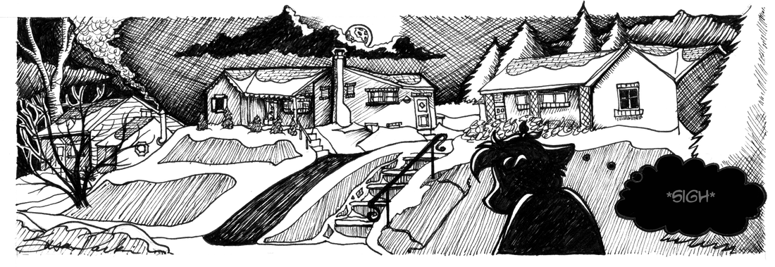 Strip for 2003-03-17 - ** Ye, though I walk through the shadow of the Valley of Death... **
