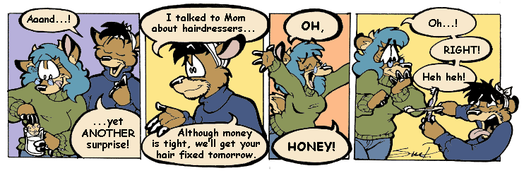 Strip for 2003-03-28 - ** S'ow's it gonna end? **