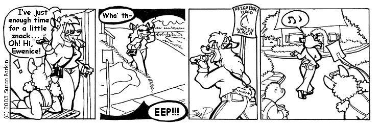 Strip for 2003-03-31 - ** Hot dog! Finally gonna get my hair fixed! **