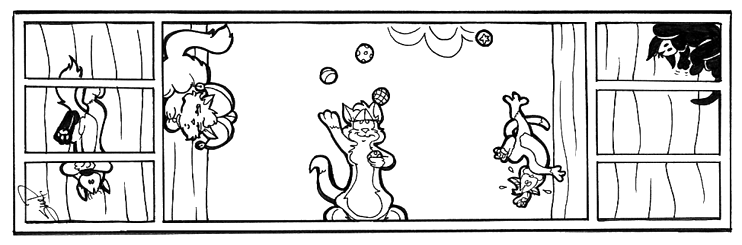 Strip for 2003-04-01 - ** I hope you're not prone to motion sickness! **