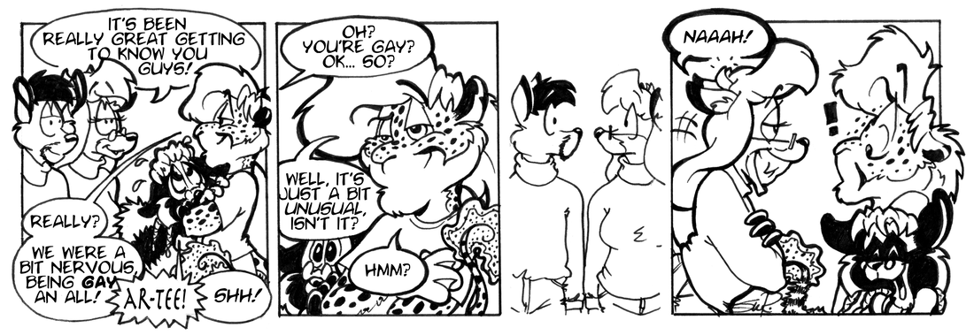 Strip for 2003-04-16 - ** Coming out of the meat locker... **