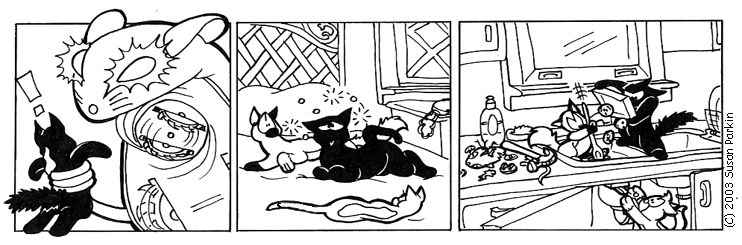 Strip for 2003-05-02 - ** That's the way the cookie crumbles...when you pulverize it! **