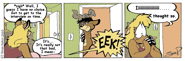 Strip for 2003-05-30 - ** How's this for a twist? **