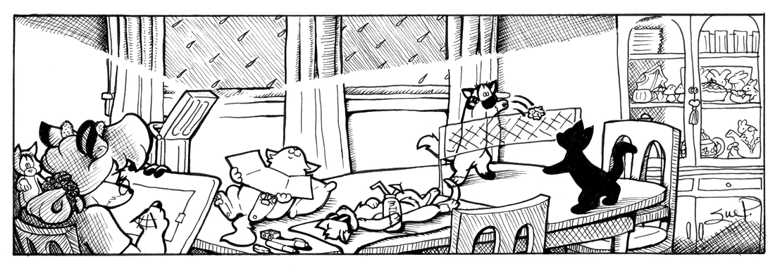 Strip for 2003-06-13 - ** Daylight lamps ROCK. **