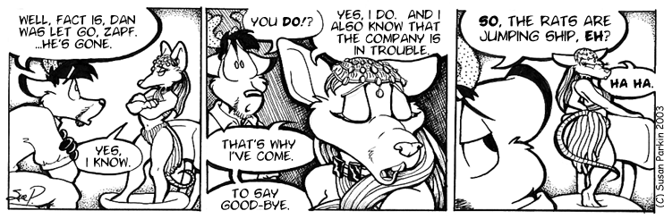 Strip for 2003-08-21 - ** Anchors away! **