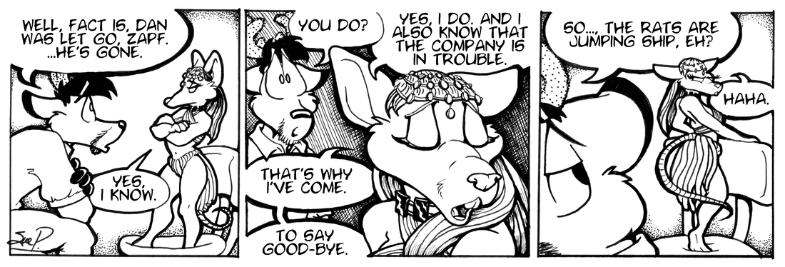 Strip for 2003-08-21 - ** Anchors away! **