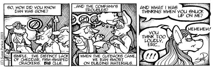 Strip for 2003-08-27 - ** Well, duh! Heheheh! **