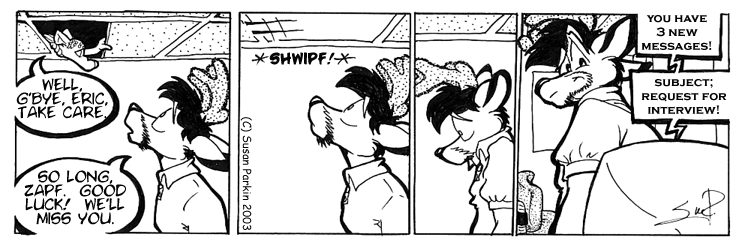 Strip for 2003-09-26 - ** ...And another door opens. **