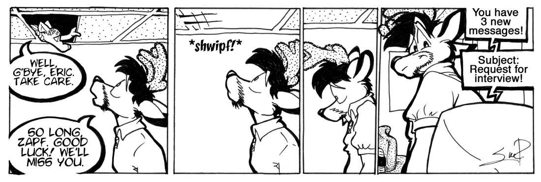 Strip for 2003-09-26 - ** ...And another door opens. **