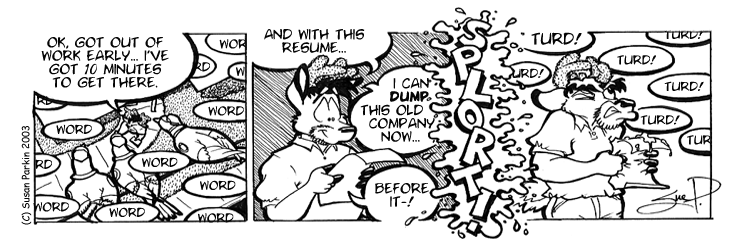 Strip for 2003-10-06 - ** Death from above! **