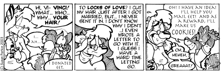 Strip for 2003-10-21 - ** satrip for October 21, 2003 - ...And Cookies of Queasiness! **