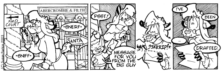 Strip for 2003-12-08 - ** Maybe the windows need sealing... **