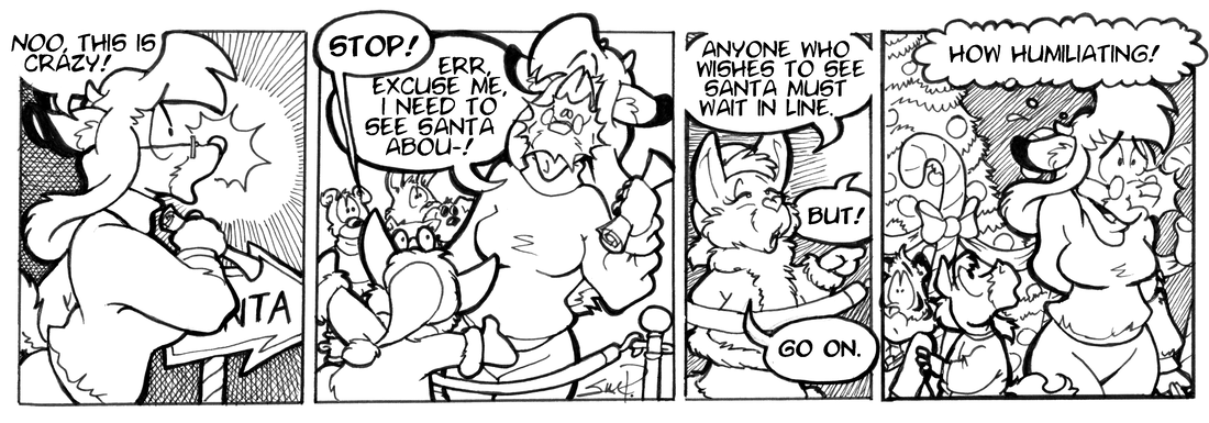 Strip for 2003-12-15 - ** s - Guess I should have made an appointment. **