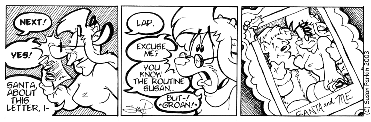 Strip for 2003-12-19 - ** Formalities...yeesh. **
