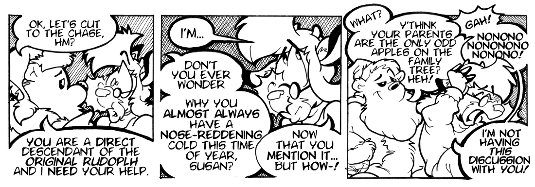Strip for 2003-12-22 - ** Talk about Naughty and Nice...! **