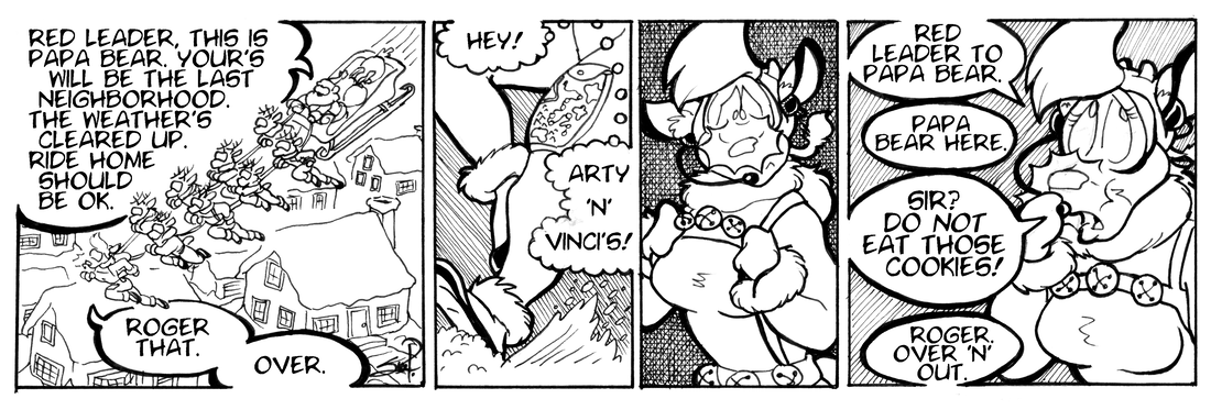 Strip for 2003-12-31 - ** Don't touch them! THEY'RE EVIL! **