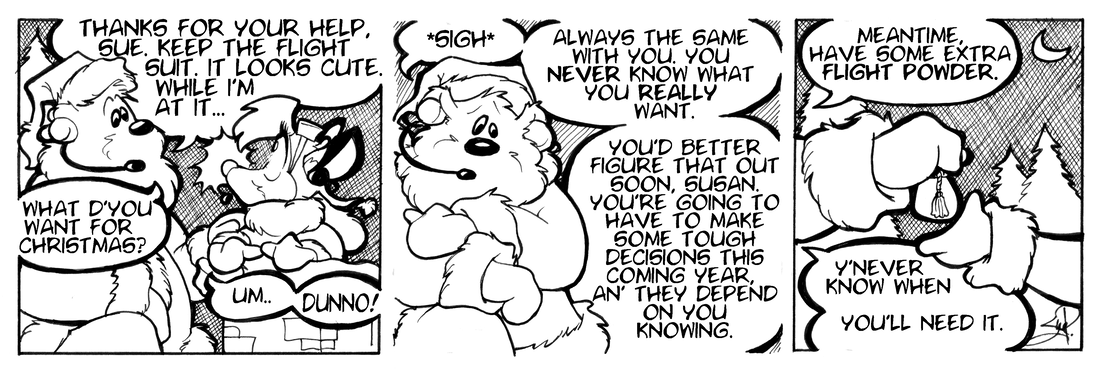 Strip for 2004-01-05 - ** An unusual gift. **