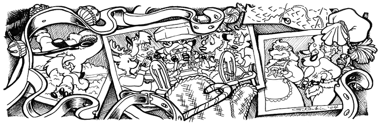 Strip for 2004-01-14 - ** Memories of the North Pole. **