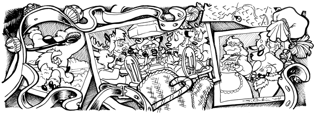 Strip for 2004-01-14 - ** Memories of the North Pole. **