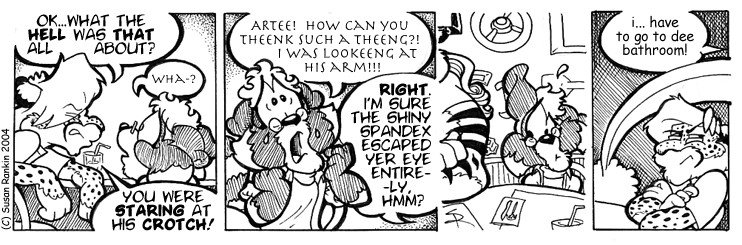 Strip for 2004-03-22 - ** Spring! ...to dee bathroom! **