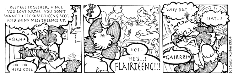 Strip for 2004-03-24 - ** Or is it poor, poor, Arty?! **