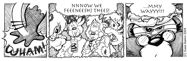 Strip for 2004-04-07 - ** His way? Oh, dear... **