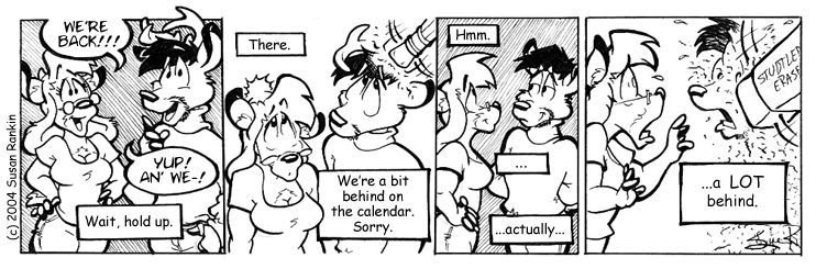 Strip for 2004-08-02 - ** What the-?