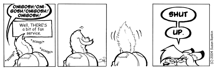 Strip for 2004-08-09 - ** Anybody got a broom? **