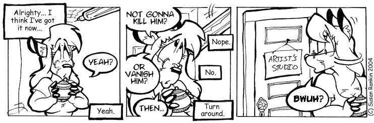Strip for 2004-09-06 - ** For every door that closes... **