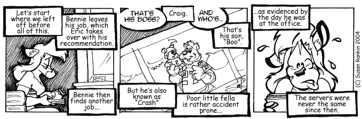 Strip for 2004-09-17 - ** Hi, my name is Explode, and I'll be your server today. **