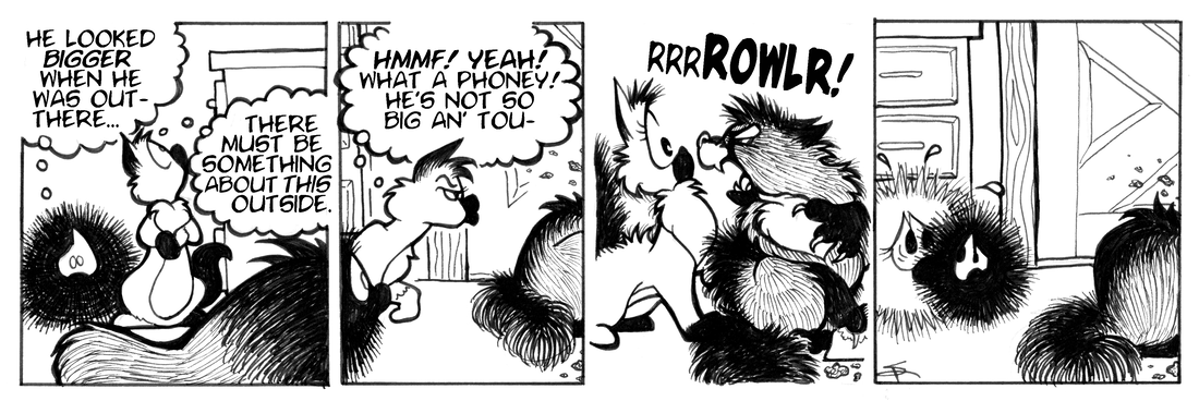 Strip for 2005-02-24 - ** Yup.  When know who's Boss! **