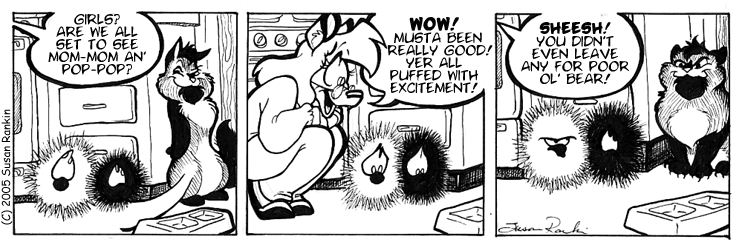 Strip for 2005-03-07 - ** The birth of The Food Bowl Rivalry! **