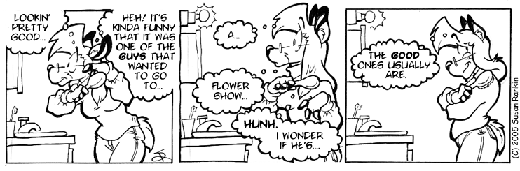 Strip for 2005-03-16 - ** Fresh as a daisy! **