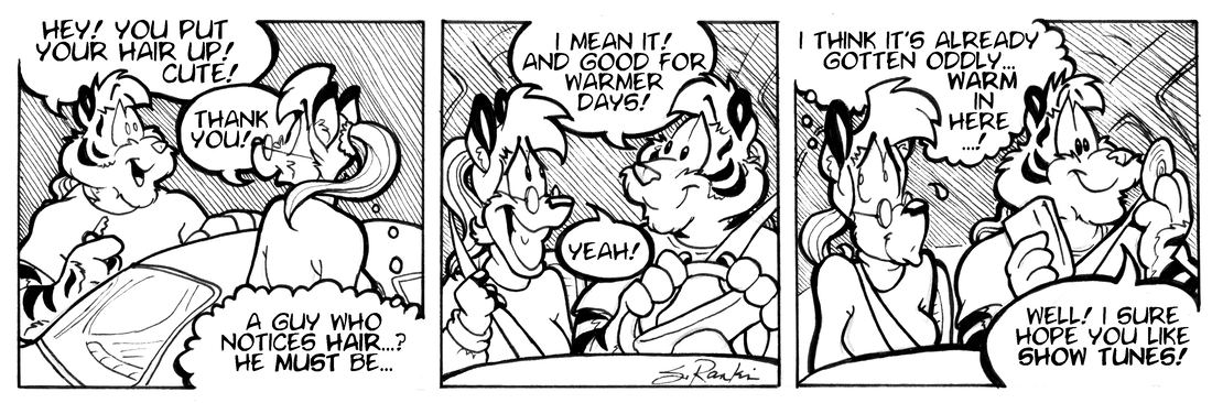 Strip for 2005-04-05 - ** Do you like my ears up?  Or down? **