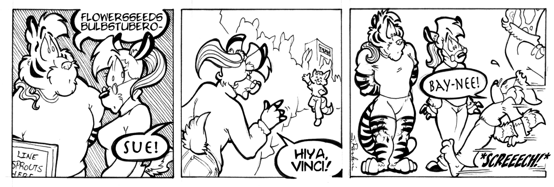 Strip for 2005-04-25 - ** On with the show! **