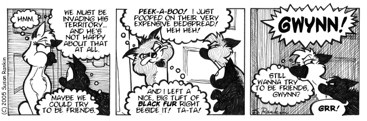 Strip for 2005-05-06 - ** Well, that was a sh*tty thing to do! **