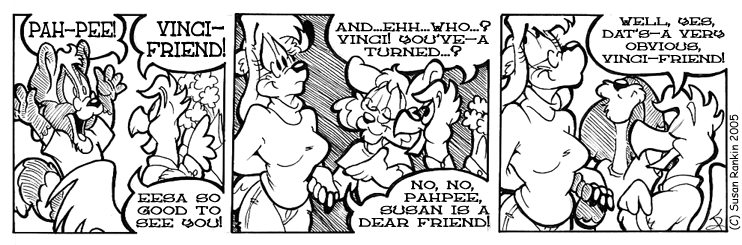 Strip for 2005-06-15 - ** Oh, well, duh! **