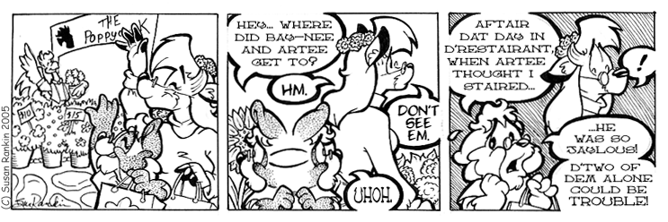 Strip for 2005-06-24 - ** Seeds of doubt. **