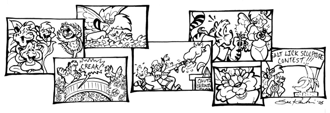 Strip for 2005-07-27 - ** Sewing the seeds of love? **