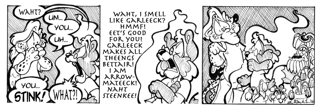 Strip for 2005-08-04 - ** Veenchee Steenk! **