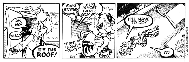 Strip for 2005-08-29 - ** Well, shoot! **