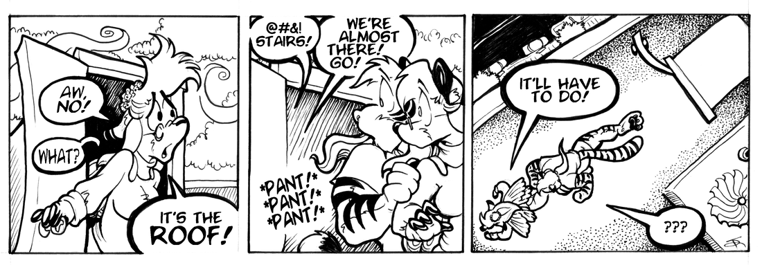 Strip for 2005-08-29 - ** Well, shoot! **