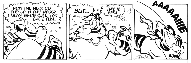 Strip for 2005-08-31 - ** Ah'm runnin', AH'M RUNNIN'! **