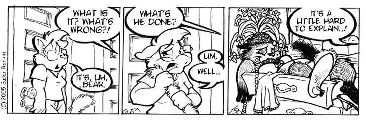 Strip for 2005-09-27 - ** Bare Bear? **