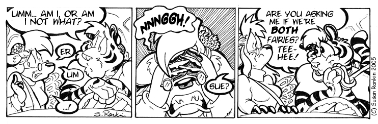 Strip for 2005-10-10 - ** Or...umm... Yeah. **