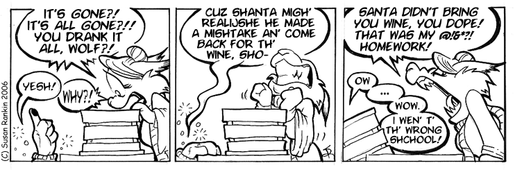 Strip for 2006-01-10 - ** What did you do, Ray... **