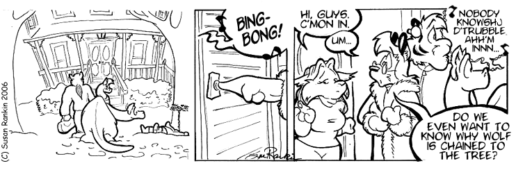 Strip for 2006-01-12 - ** Woof! **