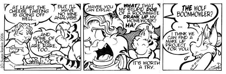 Strip for 2006-01-17 - ** Bennie cut the cheese! **