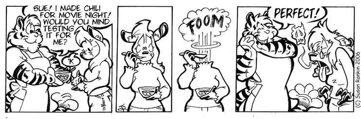 Strip for 2006-01-26 - ** Ow. **